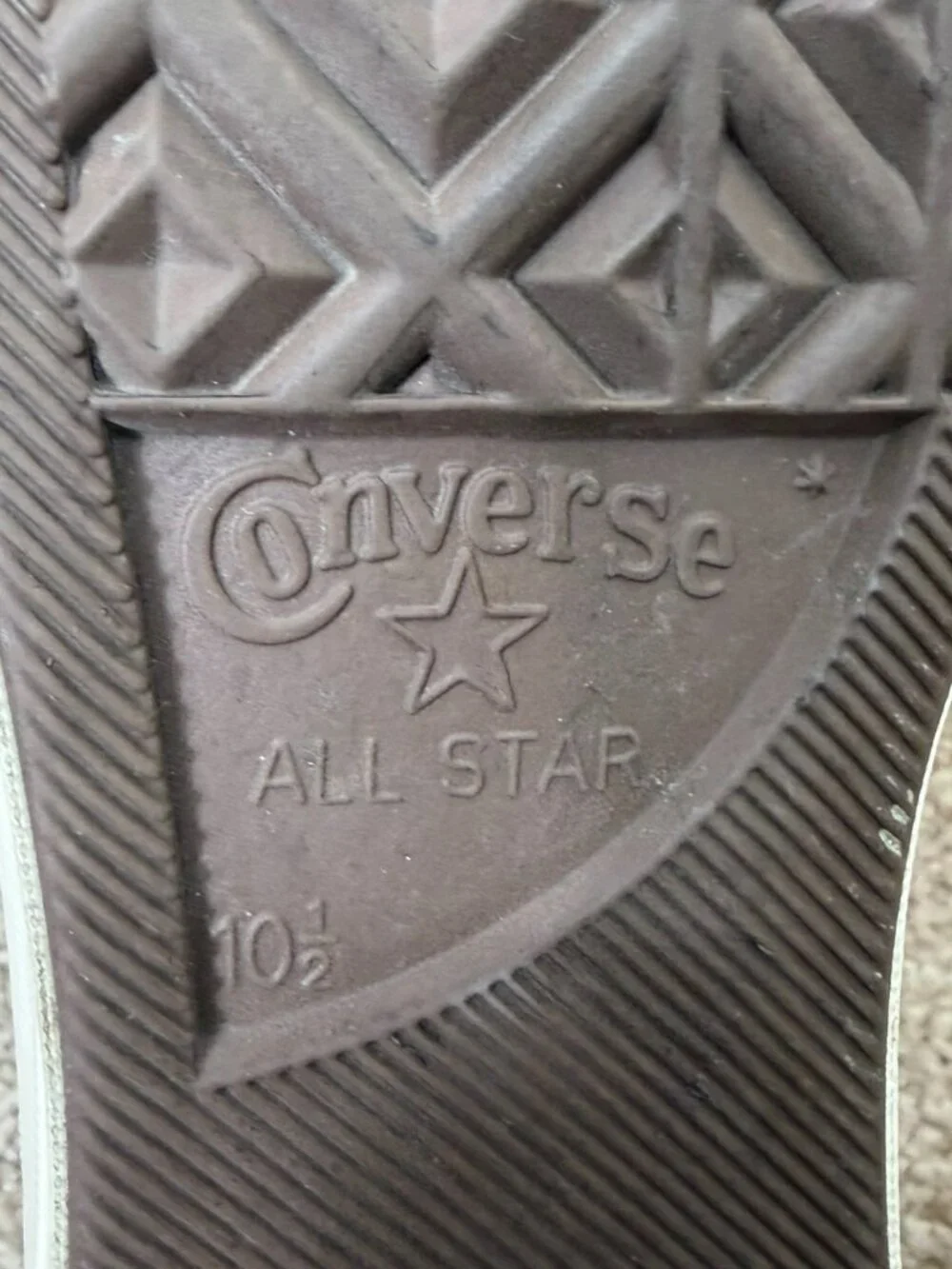 Comme des Garçons Play x Converse Men Chuck 70 Low-Top Sneakers 10.5 Worn Twice
